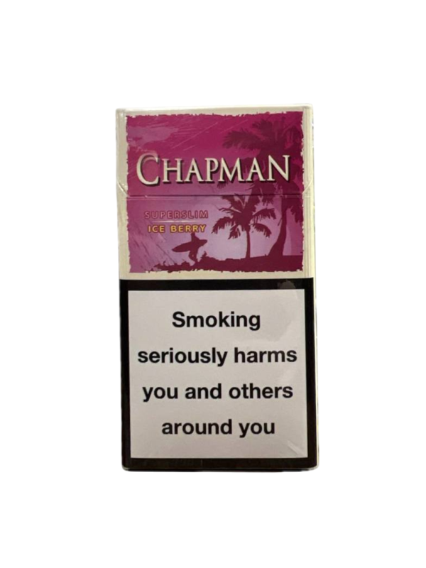 Сигареты Chapman Ice berry SuperSlim (Чапман Ягоды со льдом Суперслимс)