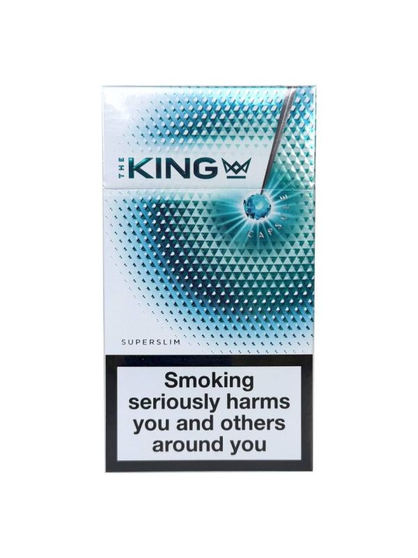 Сигарети King Super Slims Menthol (Кінг Cупер Cлімс Капсула Ментол)