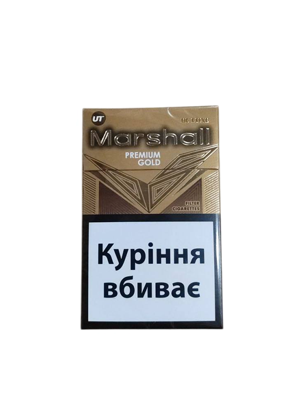 Сигареты Marshall Premium Gold (Маршал КС Премиум Голд Акциз)