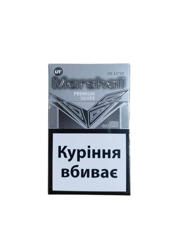  Сигареты Marshall Premium Silver (Маршал КС Премиум Сильвер Акциз)