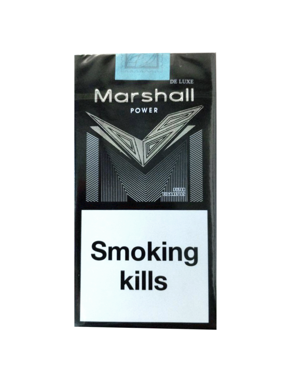 Сигареты Marshall KS Black (Маршал КС Черный 100 мм) мягкая пачка