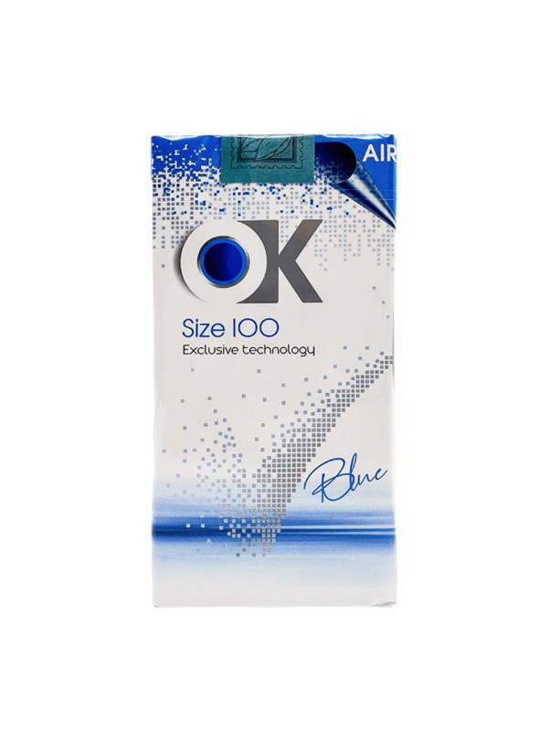 Сигареты OK KS Blue 100mm (ОК Кинг Сайз синие 100мм) в мягкой пачке
