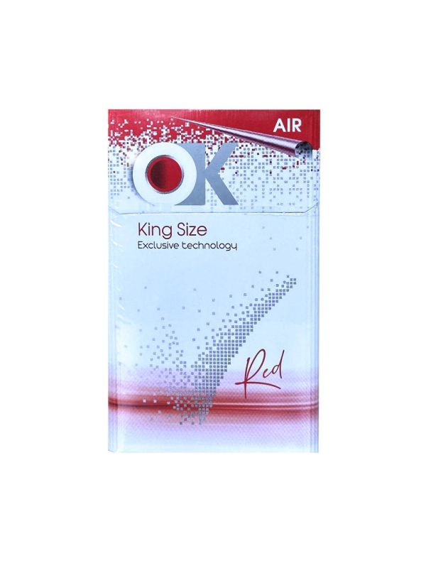 Сигареты OK KS Red 80mm (ОК красные 80мм)