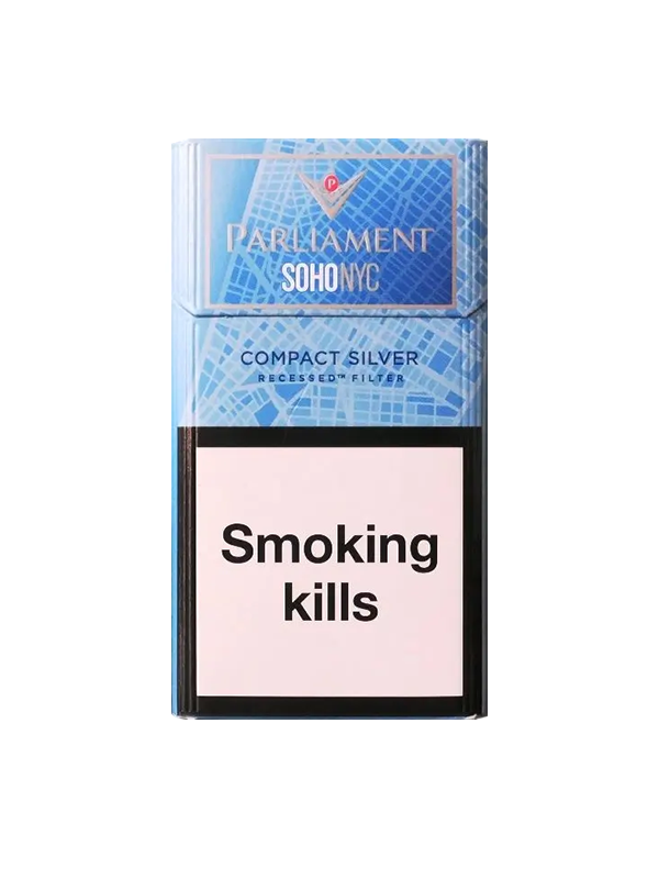 Сигареты Parliament SoHo NYC Compact Silver (Парламент Деми Турбо)