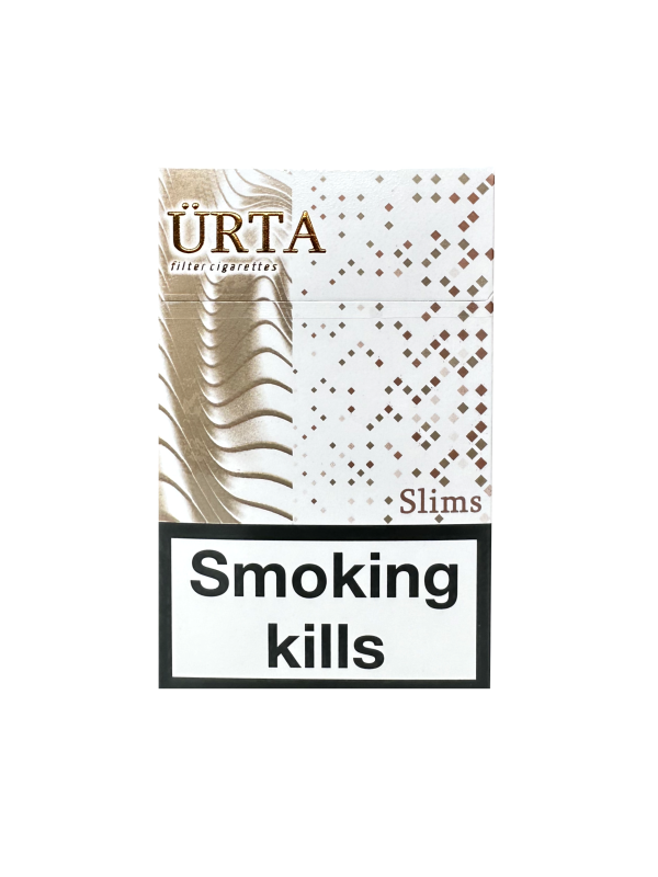 Сигареты Urta Slims White (Юрта Слимс белая)